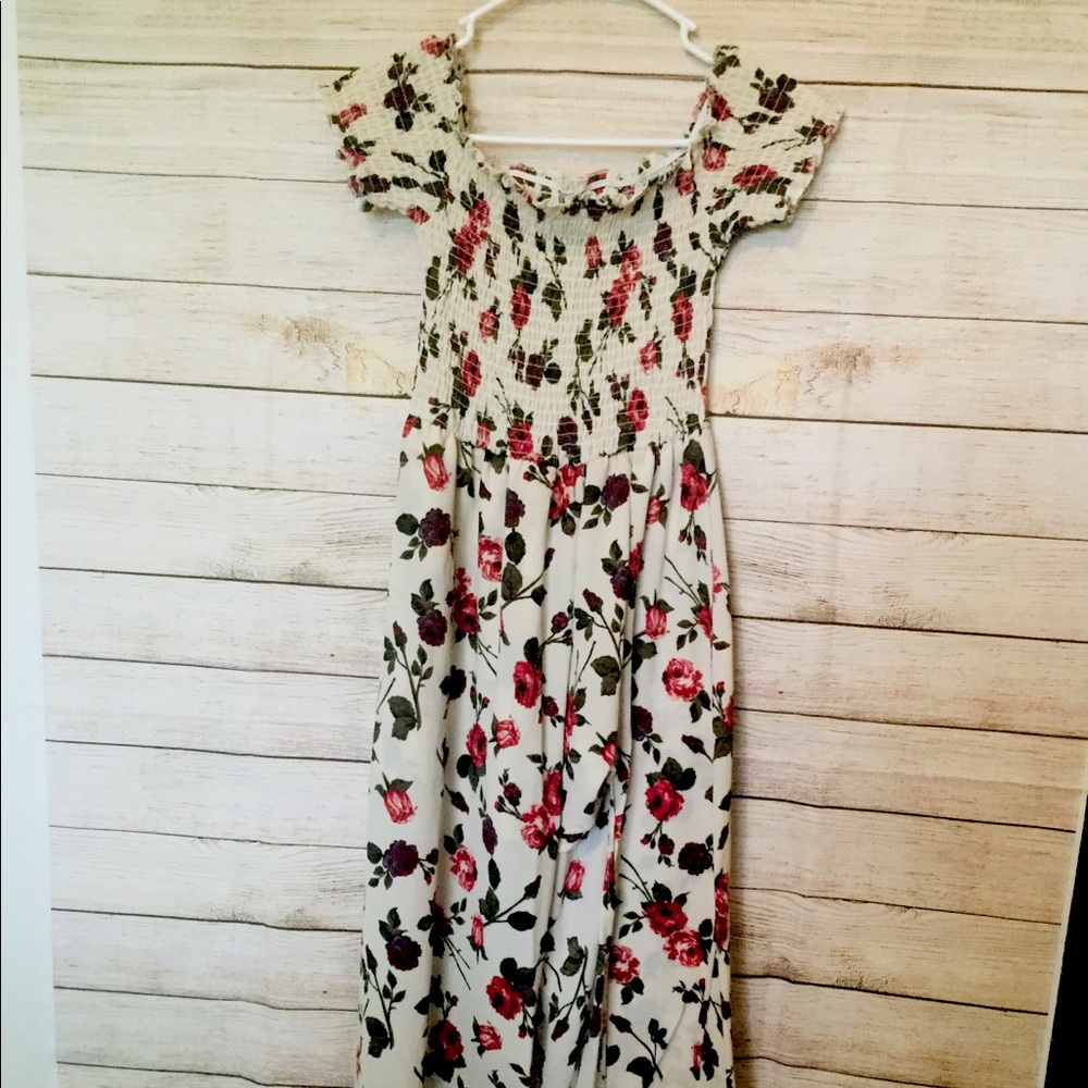 Floral long dress